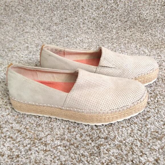 Dr. Scholl's Sunray Espadrille Loafer Beige Size 7 Comfy Shoes - Picture 1 of 13